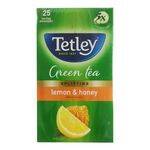 TETLEY GREEN TEA  LEMON & HONEY - 25 BAGS